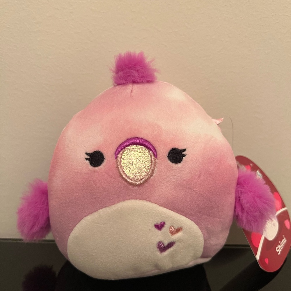 Squishmallows Shimi the Parrot Valentine’s Squad